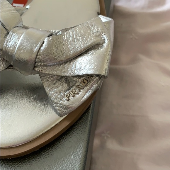 Prada bow slide sandals! - Picture 3 of 7